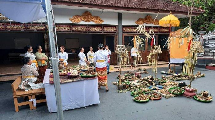Tawur agung kesanga tadi dilaksanakan jam 0900 sampai 1100 wita