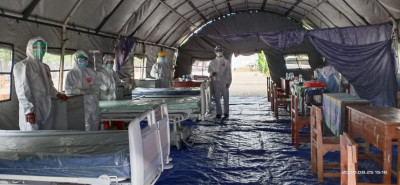 TANGANI COVID – 19, PEMKAB BANYUWANGI DIRIKAN MINI HOSPITAL DI PONPES