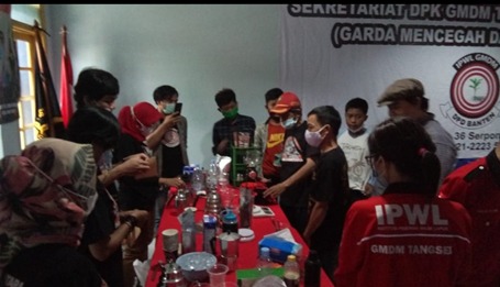 IPWL GMDM DPK Tangerang Selatan: SOSIALISASIKAN PENYALAHGUNAAN DAN PEREDARAN GELAP NARKOTIKA DAN PELATIHAN BARISTA KOPI