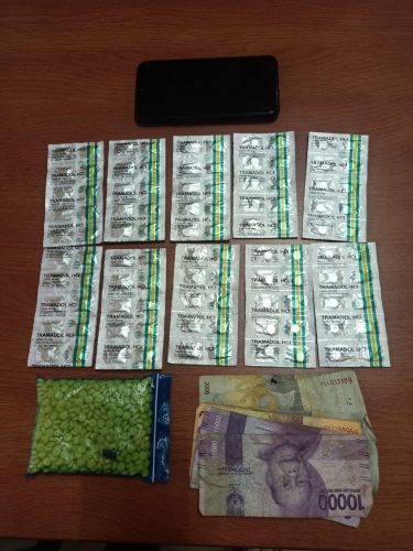 Seorang Pelaku Edar Obat Keras Daftar G, Diamankan Polres Lebak