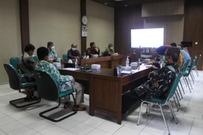 Wakil Bupati Heri Susanto dan Kepala OPD Kabupaten Gunungkidul Bersinergi Bersama Menekan Penyebaran Covid 19