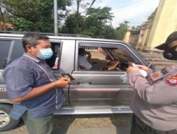 Pengendalian Dan Pembatasan Mobilitas, Polda Banten Putarbalikkan Ratusan Kendaraan