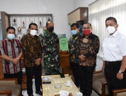 Pengurus Pewarna DIY Audensi dengan Danrem 072 Pamungkas DIY.