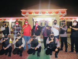 Kunjungi Polsek Cikande, Kabid Propam Polda Banten Sampaikan Pesan Penting Saat Apel Malam