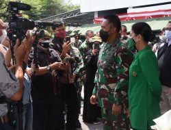 KSAD dan Ketua Umum Persit Kartika Chandra Kirana Gelar Baksos di Makorem 072/Pamungkas