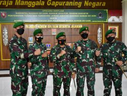 Danrem 091/ASN Pimpin Sertijab, Ingatkan Peran Serta Dandim Penanganan Covid-19 Dan Vaksinasi