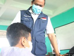 SEKOLAH SUDAH PTM, TRI ADHIANTO TINJAU PENERAPAN PROKESNYA