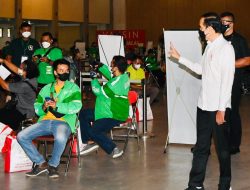 Kunjungan Kerja Ke DIY, Presiden Ingin Pastikan Vaksinasi Terus Bergulir