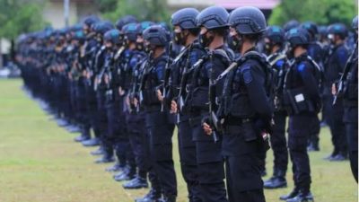 Polda kalteng kirim dua kompi pasukan brimob amankan pon xx papua lyd