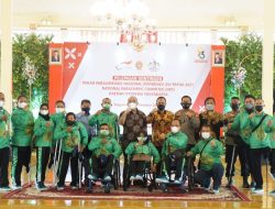 Wakapolda DIY Hadiri Pelepasan Atlet Peparnas XVI ke Papua