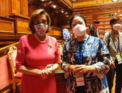 Bertemu Ketua DPR AS di Roma, Puan Undang Langsung Hadiri P20 di RI Tahun Depan