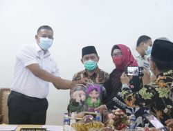 WAKIL WALIKOTA BEKASI TERIMA KUNJUNGAN BUPATI KABUPATEN SUMBAWA BARAT, BAHAS PENGELOLAAN AIR LIMBAH DOMESTIK