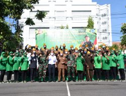 Peringati Hari Pahlawan Korem 072 Pamungkas Gelar Komsos Kreatif Bareng LVRI dan PT KAI