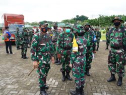 Korem 091/ASN Gelar Penanggulangan Bencana Banjir Kota Samarinda