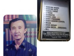 Ramuan Herbal China Sinshe Tan Kim Liong  Mampu Mengatasi Berbagai macam Penyakit.