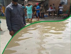 Ahmad Bakri Syahputra S.E Turun tangan bersama Stake holder Deli Serdang tangani Banjir