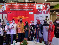 UMKM KOTA BEKASI RAIH 3 PENGHARGAAN DI HRN II – DAN HUT Ke 27 APRINDO