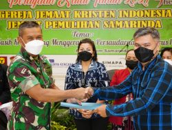 Danrem 091/ASN Brigjen TNI Cahyo Suryo Putro S.I.P. M.Si, Ingatkan Prokes Saat Natal dan Tahun Baru 2022.