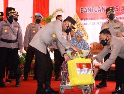 IRWASUM POLRI GELAR BAKTI SOSIAL KEPADA WARGA DIFABEL