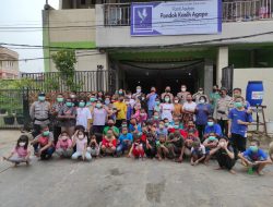 Kapolsek Cilincing bersama Jajarannya Mengadakan Bakti Sosial