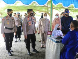 WAKAPOLDA DIY MENGHADIRI VAKSINASI MERDEKA DI SD BUDI MULIA 2 YOGYAKARTA
