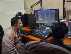 Melalui Siaran Radio di Radio Tangerang Gemilang 91.00 FM Satbinmas Polresta Tangerang memberikan himbauan kamtibmas