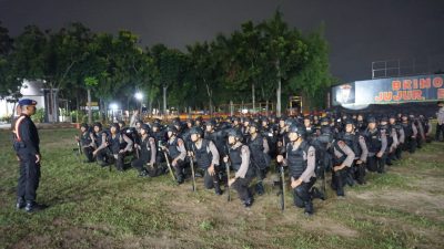 Antisipasi Jenis Ancaman, Satbrimob Polda Banten Latihan PLB