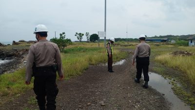 Ditpamobvit Polda Banten Lakukan Patroli Di PT Pelindo II Banten