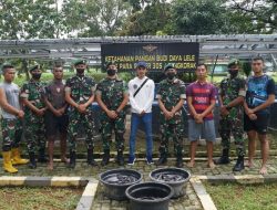 Prajurit Yonif Para Raider 305 Kostrad Berhasil Ajak Masyarkat Budidaya Lele