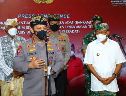 Jaga Kekayaan Desa Adat di Bali, Kapolri Kukuhkan Bankamda dan Sipandu Beradat