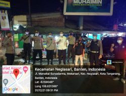 Polsek Neglasari Gelar Giat Pengamanan Malam Tahun Baru