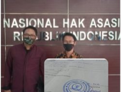 Temukan Dugaan Pelanggaran HAM, Advokat Badar Law Office Sampaikan  Pengaduan Ke KOMNAS HAM Untuk Freddy Nicolaus Siagian