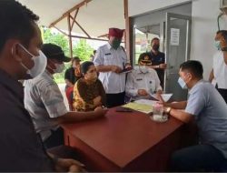 Penggerebegan Salah Satu Gerai Rapid Tes Antigen di Wilayah Pelabuhan Ketapang Oleh Aparat Kepolisian.