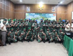 Anggota Yonif Mekanis Raider 413 Kostrad Ikuti Kegiatan Sosialisasi Ketentuan Mengemudi di Denpom 4/IV Surakarta