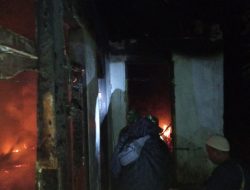 Aksi Heroik Babinsa Koramil 0622 – 04 Cikidang Saat Kebakaran Di Kampung Ciangkrek
