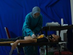 Satbrimob Polda Kalimantan Barat Mengadakan   Pemeriksaan Kesehatan Berkala
