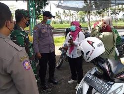 Babinsa Singojuruh Tracing Pasien Positif Covid-19