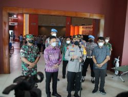 Kapolda Kalbar Hadiri Vaksinasi Lanjutan Serentak Se-Indonesia di Gedung PCC