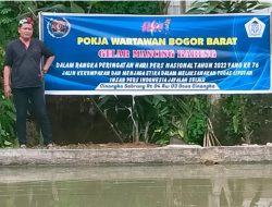 Pokja Wartawan Bogor Barat Gelar Mancing Bareng Di Pelaksanaan HPN 2022