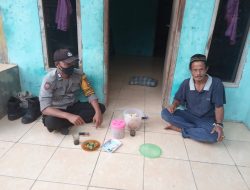 BHABINKAMTIBMAS POLSEK JIPUT SILATURAHIM KE WARGA DESA PAMARAYAN JIPUT