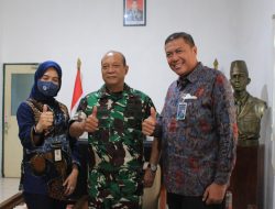 Danrem 072/Pamungkas Menerima Audiensi Pimpinan BRI Kanwil Yogyakarta.