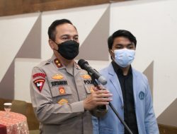 Silaturahmi Bersama Elemen Mahasiswa, Kapolda Ajak Mahasiswa Dukung Percepatan Vaksinasi