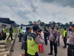 Pelihara Keamanan di PT Modern Cikande, Ditpamobvit Polda Banten Lakukan Patroli