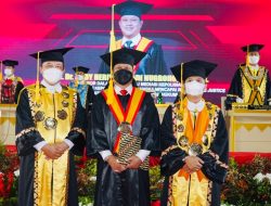 ORASI ILMIAH KAPOLDA BANTEN SAAT PENGUKUHAN GURU BESAR UNIVERSITAS LAMPUNG