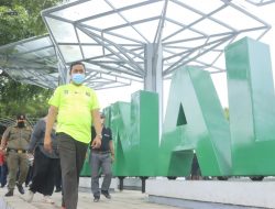 PLT. WALI KOTA BEKASI MONITORING KESIAPAN PERESMIAN ALUN ALUN KOTA BEKASI DAN GEDUNG CREATIVE CENTER