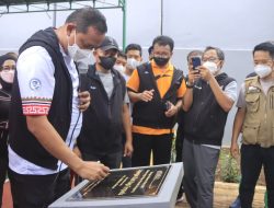PLT. WALI KOTA BEKASI RESMIKAN SARANA OLAHRAGA DAN TAMAN RAMAH ANAK