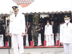 Danrem 071/Wijayakusuma Hadiri Upacara Hari Jadi Ke-451 Kab Banyumas.