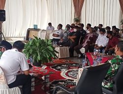 Danramil Kapten Inf Ali Mukhaedori Hadiri Musrenbang RKPD T.A.2022 Tingkat Kecamatan Tegaldlimo