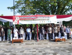 Kasrem 072/Pamungkas Hadiri Upacara Peringatan Serangan Umum 1 Maret ke-73 Tahun 2022