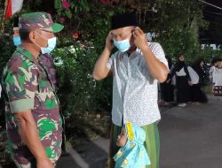 Cegah Omicron, Babinsa Desa Purwodadi Sertu M. Ansrori Gencar Laksanakan Sidak Prokes